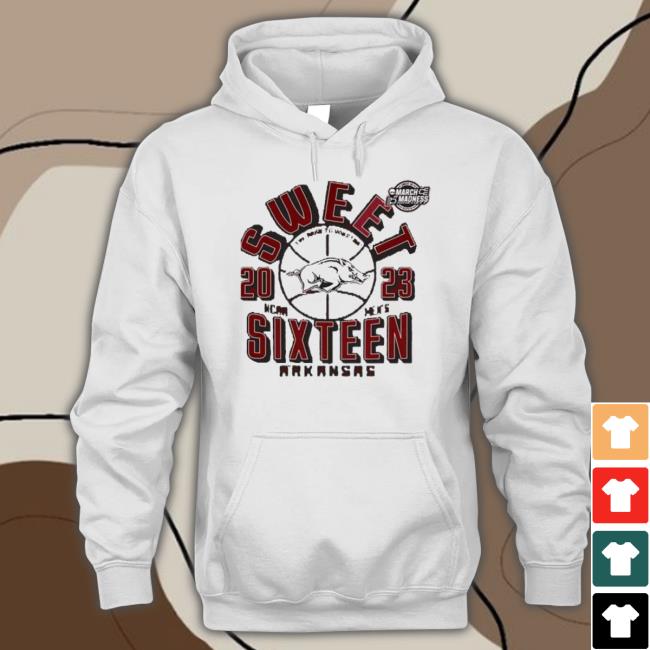 Sweet Sixteen 2023 Arkansas Razorbacks Ncaa Men’s Basketball Shirt Sweet Sixteen 2023 Arkansas Razorbacks Ncaa Men’s Basketball Shirt