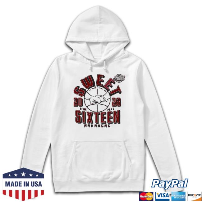 Sweet Sixteen 2023 Arkansas Razorbacks Ncaa Men’s Basketball Shirt Sweet Sixteen 2023 Arkansas Razorbacks Ncaa Men’s Basketball Shirt