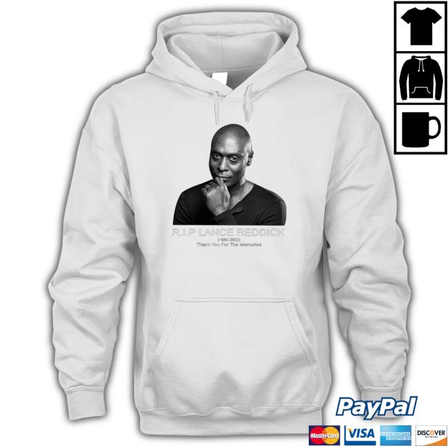 1962-2023 Rip Lance Reddick Thank You For The Memories shirt, hoodie, tank top, sweater and long sleeve t-shirt 1962-2023 Rip Lance Reddick Thank You For The Memories shirt, hoodie, tank top, sweater and long sleeve t-shirt