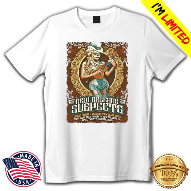 New Orleans Suspects Zony Mash Beer Project Shirt New Orleans Suspects Zony Mash Beer Project Shirt