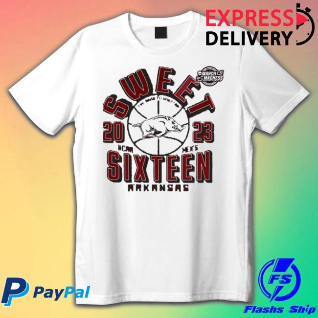 Sweet Sixteen 2023 Arkansas Razorbacks Ncaa Men’s Basketball Shirt Sweet Sixteen 2023 Arkansas Razorbacks Ncaa Men’s Basketball Shirt