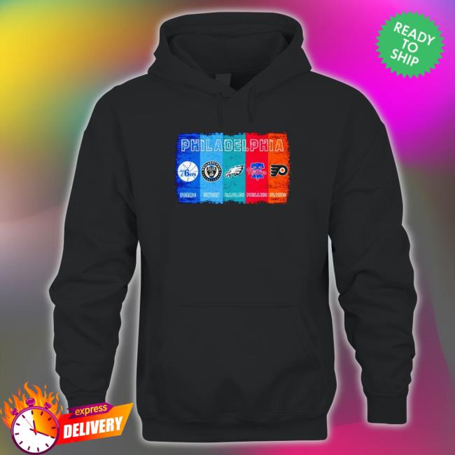 Philadelphia 76Ers Union Eagles Phillies Flyers Logo shirt, hoodie, tank top, sweater and long sleeve t-shirt Philadelphia 76Ers Union Eagles Phillies Flyers Logo shirt, hoodie, tank top, sweater and long sleeve t-shirt