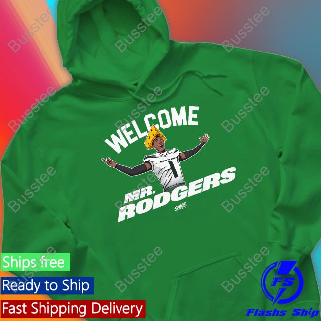 Welcome Mr. Rodgers Sweatshirt Smack Apparel Welcome Mr. Rodgers Sweatshirt Smack Apparel