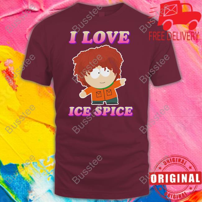 Cringeytees Shop I Love Ice Spice Kyle Broflovski Tee Cringeytees Shop I Love Ice Spice Kyle Broflovski Tee