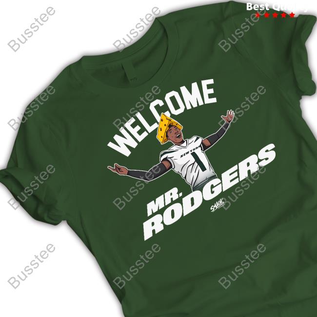 Welcome Mr. Rodgers Sweatshirt Smack Apparel Welcome Mr. Rodgers Sweatshirt Smack Apparel