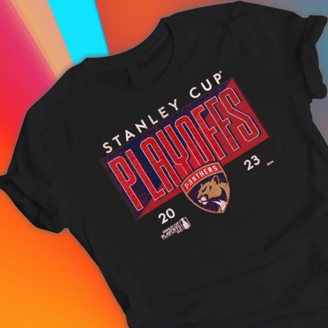 Florida Panthers 2023 Stanley Cup Playoff Participant Crease shirt Florida Panthers 2023 Stanley Cup Playoff Participant Crease shirt