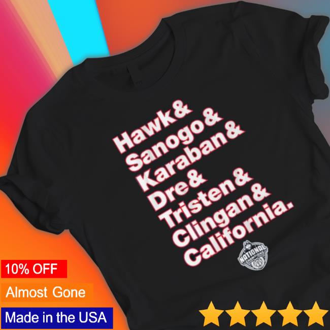 Uconn Basketball Hawk & Sanogo & Karaban & Dre & Tristen & Clingan & California Shirt Uconn Basketball Hawk & Sanogo & Karaban & Dre & Tristen & Clingan & California Shirt