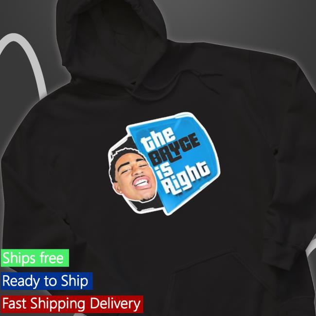 Panthers The Bryce Is Right Hoodie Panthers The Bryce Is Right Hoodie