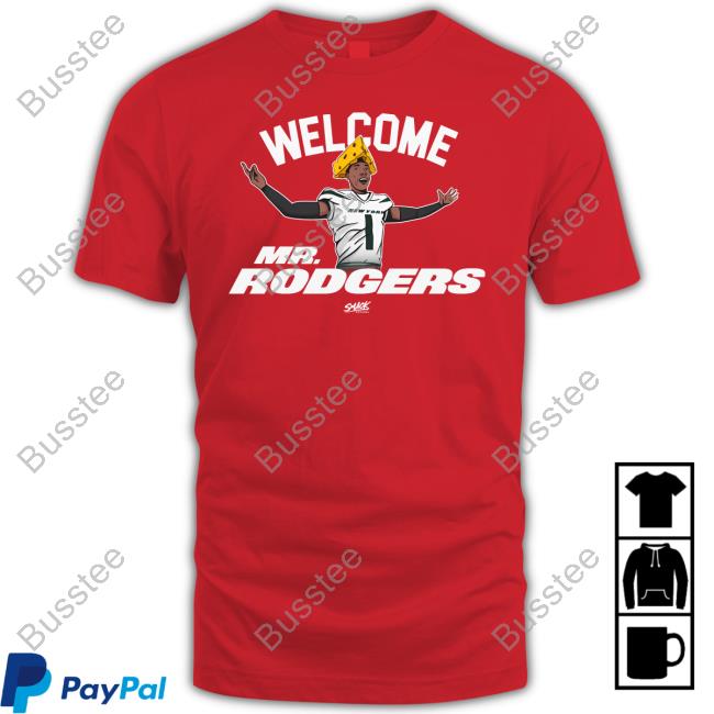 Welcome Mr. Rodgers Sweatshirt Smack Apparel Welcome Mr. Rodgers Sweatshirt Smack Apparel