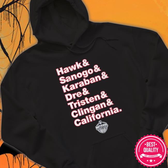 Uconn Basketball Hawk & Sanogo & Karaban & Dre & Tristen & Clingan & California Shirt Uconn Basketball Hawk & Sanogo & Karaban & Dre & Tristen & Clingan & California Shirt