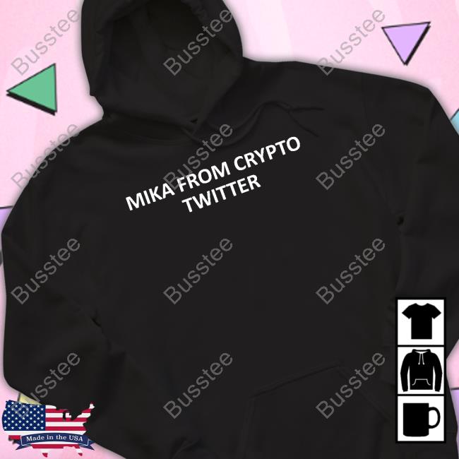 Mika From Crypto Twitter Unisex Sweatshirt Mika From Crypto Twitter Unisex Sweatshirt