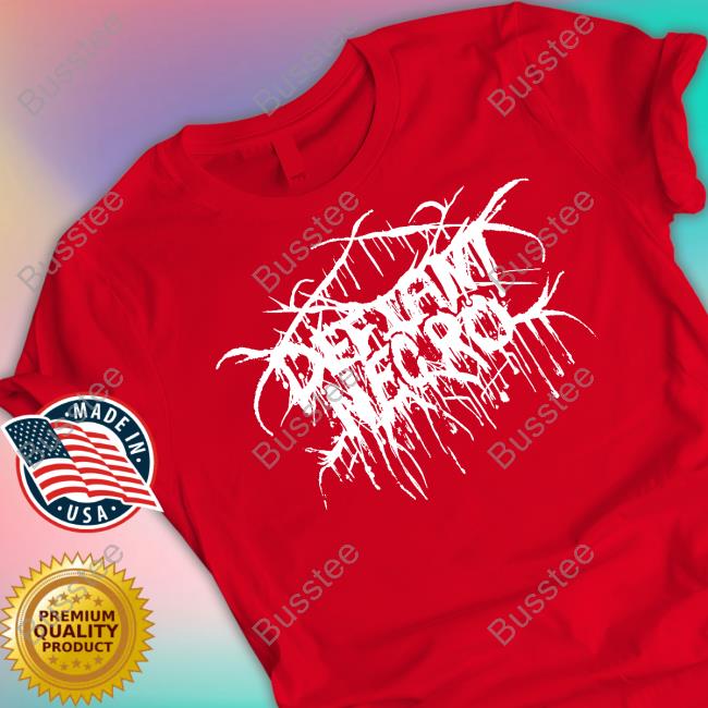 Defiantnecro Band Logo Hoodied Sweatshirt Defiantnecro Band Logo Hoodied Sweatshirt