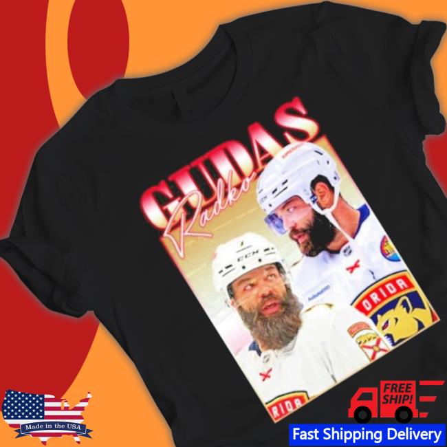 Official Florida Panthers Radko Gudas Signatures 90S Style shirt Official Florida Panthers Radko Gudas Signatures 90S Style shirt