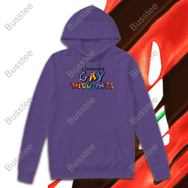 Official I Survived Gay Thoughts Tee Shirt Gotfunny Store Official I Survived Gay Thoughts Tee Shirt Gotfunny Store