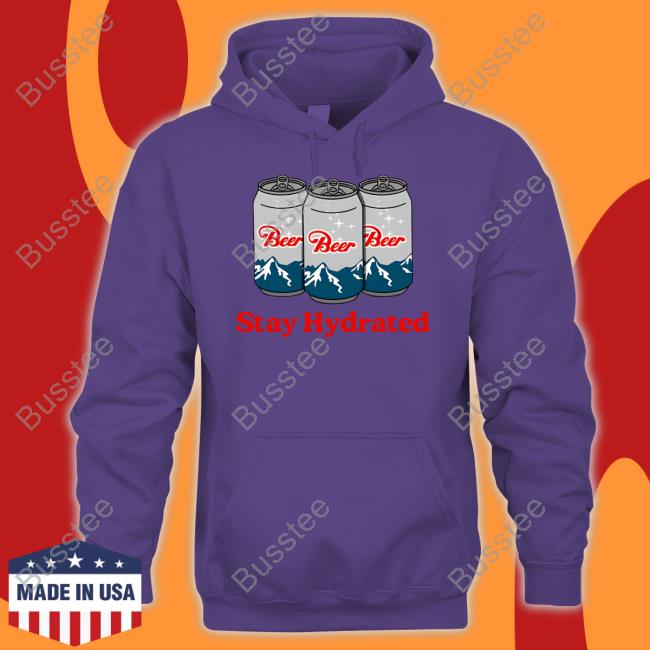Middleclassfancy Stay Hydrated Beer Tee Middleclassfancy Stay Hydrated Beer Tee