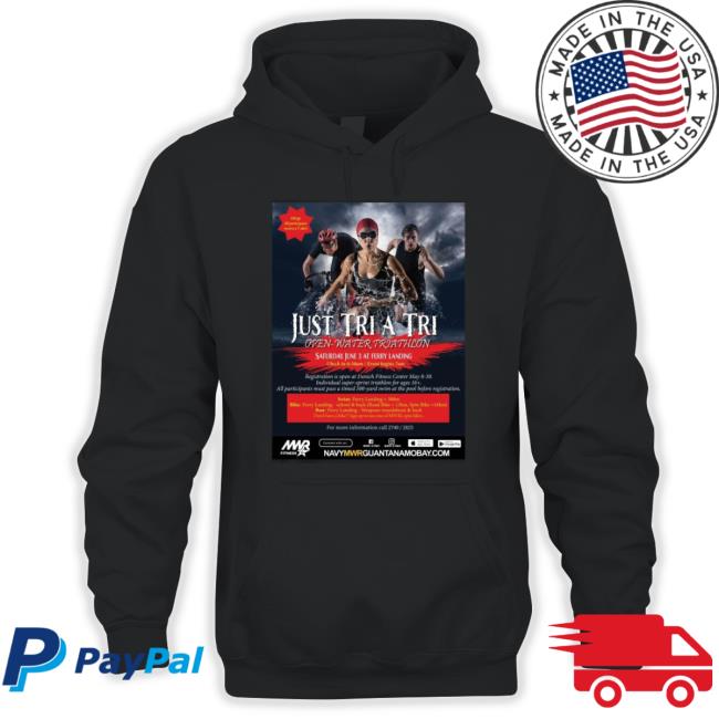Just Tri A Tri Open Water Triathlon shirt Just Tri A Tri Open Water Triathlon shirt