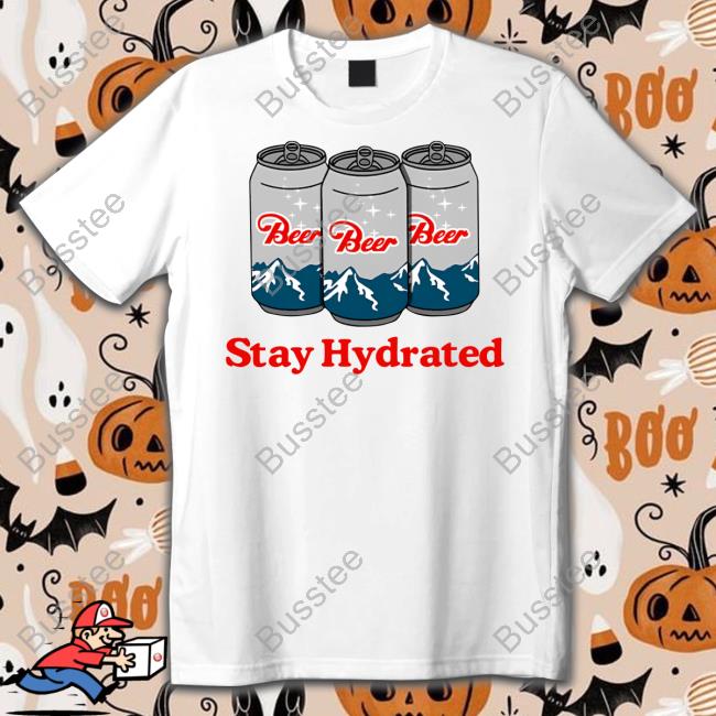 Middleclassfancy Stay Hydrated Beer Tee Middleclassfancy Stay Hydrated Beer Tee