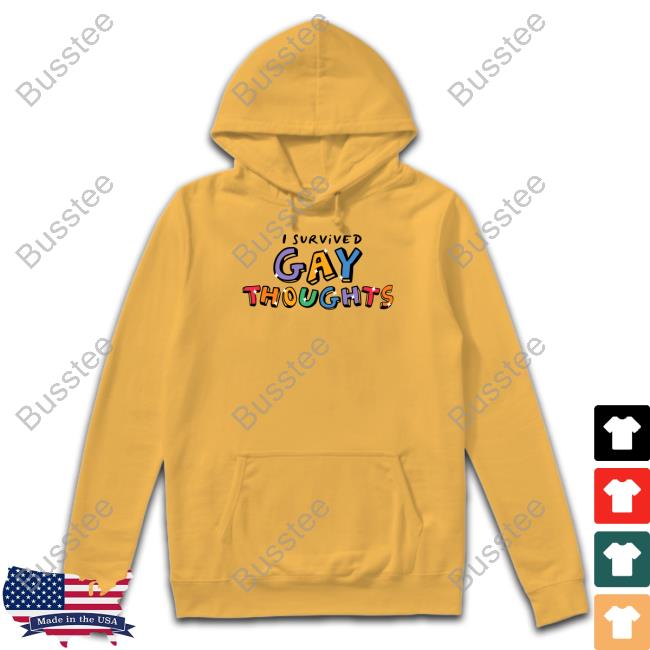 Official I Survived Gay Thoughts Tee Shirt Gotfunny Store Official I Survived Gay Thoughts Tee Shirt Gotfunny Store