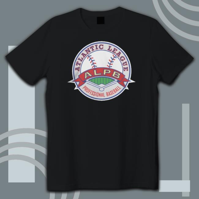 Atlantic League Professional Baseball Logo Shirt Atlantic League Professional Baseball Logo Shirt