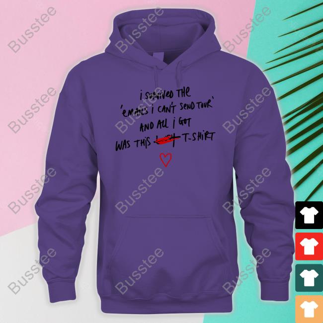 Sabrinacarpenter Shop I Survived The Emails I Can't Send Tour And All I Got Was This Lousy T-Shirt Shirts Sabrinacarpenter Shop I Survived The Emails I Can't Send Tour And All I Got Was This Lousy T-Shirt Shirts