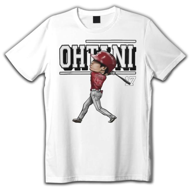 500 Level Shop Shohei Ohtani Cartoon Shirt 500 Level Shop Shohei Ohtani Cartoon Shirt