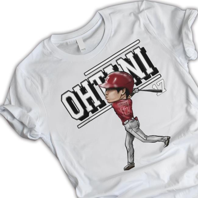 500 Level Shop Shohei Ohtani Cartoon Shirt 500 Level Shop Shohei Ohtani Cartoon Shirt