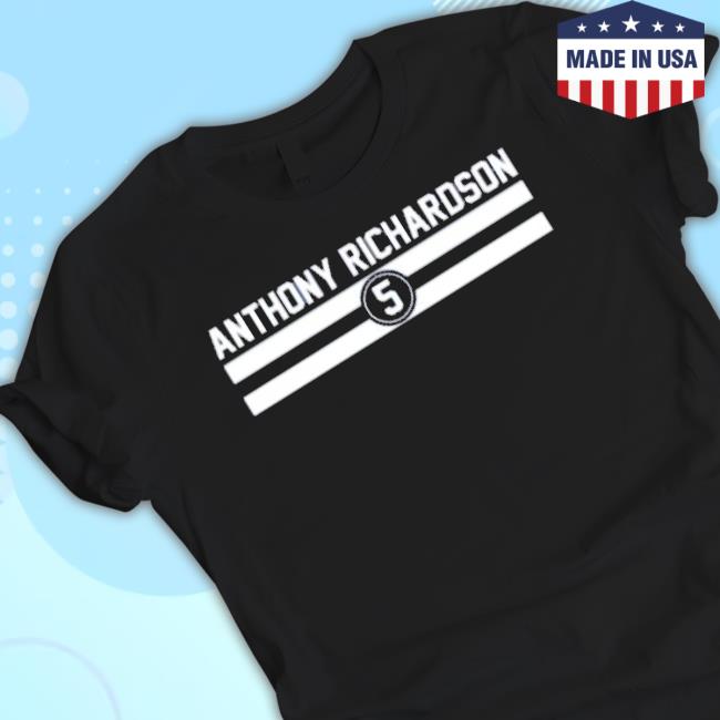 Trending Anthony Richardson Name Number Stripe Shirt Trending Anthony Richardson Name Number Stripe Shirt