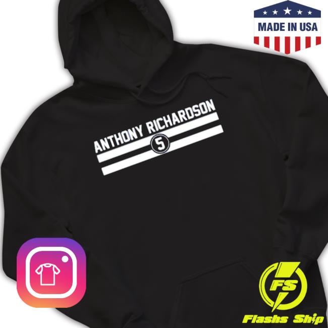 Trending Anthony Richardson Name Number Stripe Shirt Trending Anthony Richardson Name Number Stripe Shirt