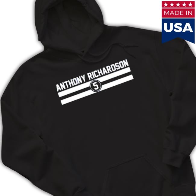 Trending Anthony Richardson Name Number Stripe Shirt Trending Anthony Richardson Name Number Stripe Shirt