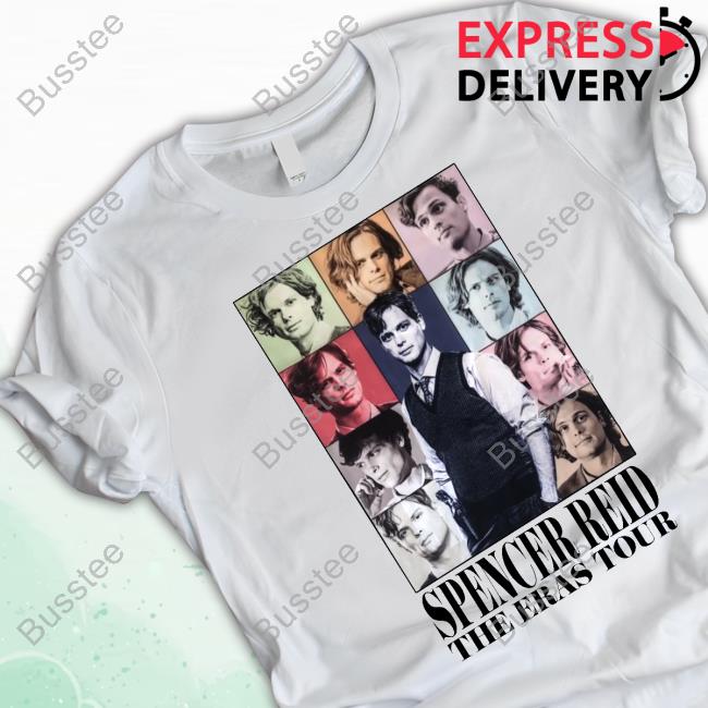 Justin Art Spencer Reid The Eras Tour New Shirt