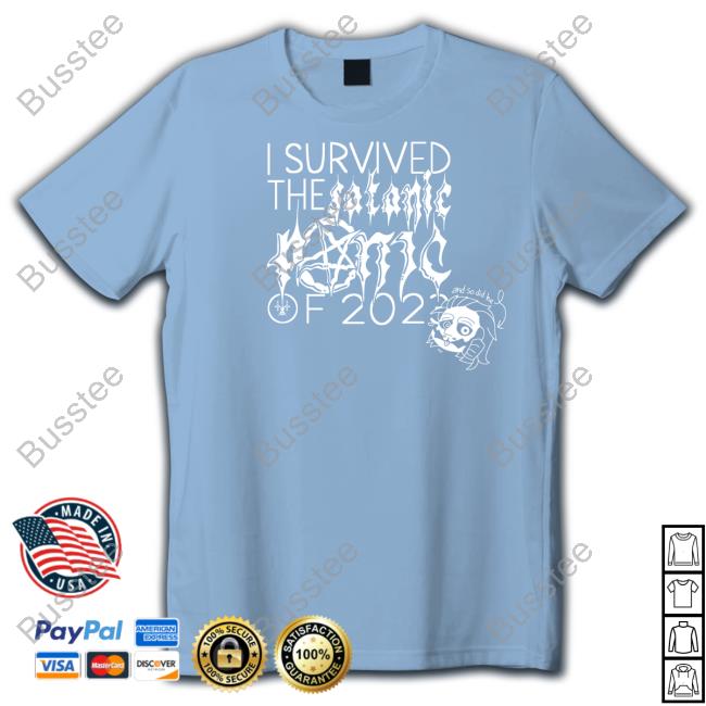 I Survived The Satanic Panic Of 2023 And So Did He Tee Shirt