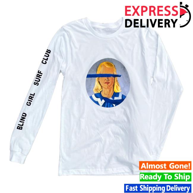 Official The Brant Foundation RVCA Julian Schnabel x Blind Girl Surf Club Long Sleeve T-Shirts White BrantFoundation