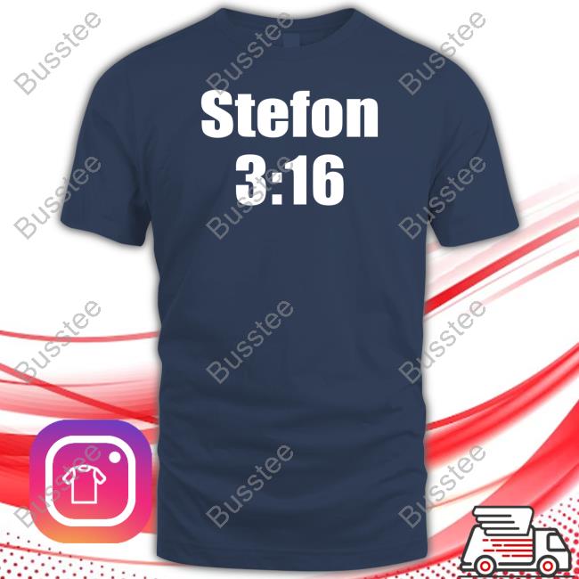 Buff A Logo Merch Stefon 3:16 T Shirt Buff A Logo Merch Stefon 3:16 T Shirt