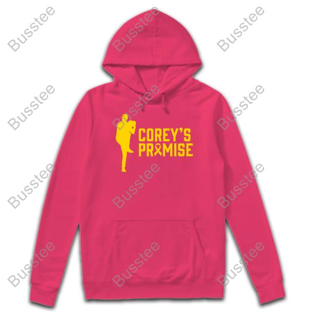 Aaron Nola Wearing Coreys Promise Hoodie