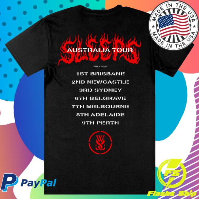 Official While She Sleeps Merch Bar 2022 Australian Tour Hood Black Merch Bar Official While She Sleeps Merch Bar 2022 Australian Tour Hood Black Merch Bar