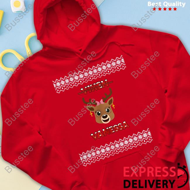 Danielle Pinnock Mrs Claus Vixen Vanessa Hooded Sweatshirt