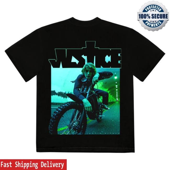 Official Justin Bieber Merch Store Shop Justin Bieber Dirt Bike Photo Shirt JustinBieber Apparel Clothing