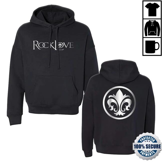 Official Rocklove Jewelry RockLove Drop Shoulder Popover Sweatshirt Official Rocklove Jewelry RockLove Drop Shoulder Popover Sweatshirt