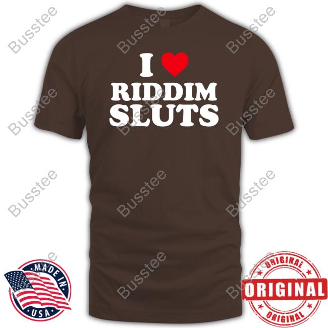 Blair I Love Riddim Sluts Hooded Sweatshirt