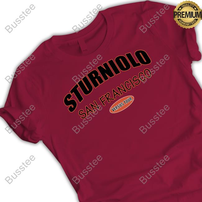 Official Sturniolo San Francisco Versus Tour Tee Shirt