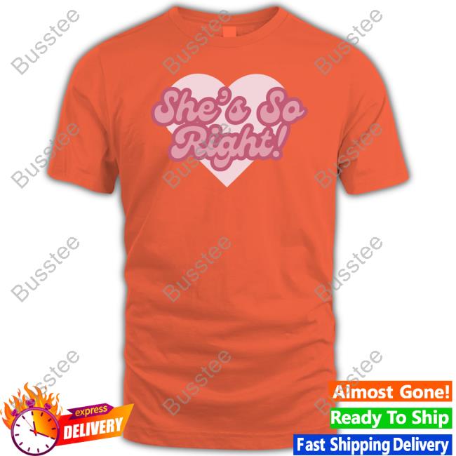 She's So Right Logo Hoodie