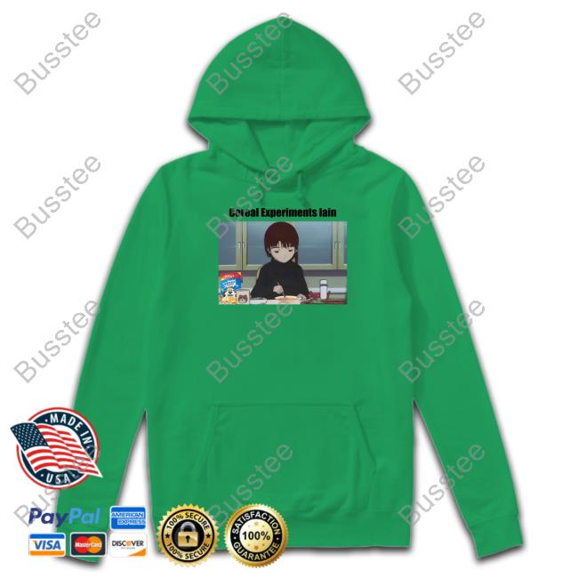 Goofyahh Cereal Experiments Lain Sweatshirt