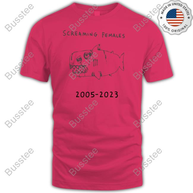 Screamales Screaming Females 2005-2023 Tee Shirts
