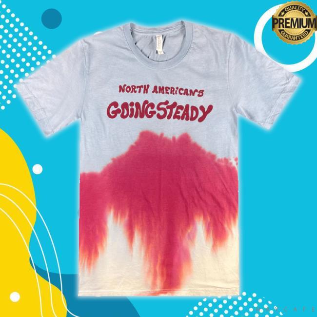 Official Hello Merch North Americans Going Steady Tie-Dye Hoodie Sweatshirt Hellomerch Shop