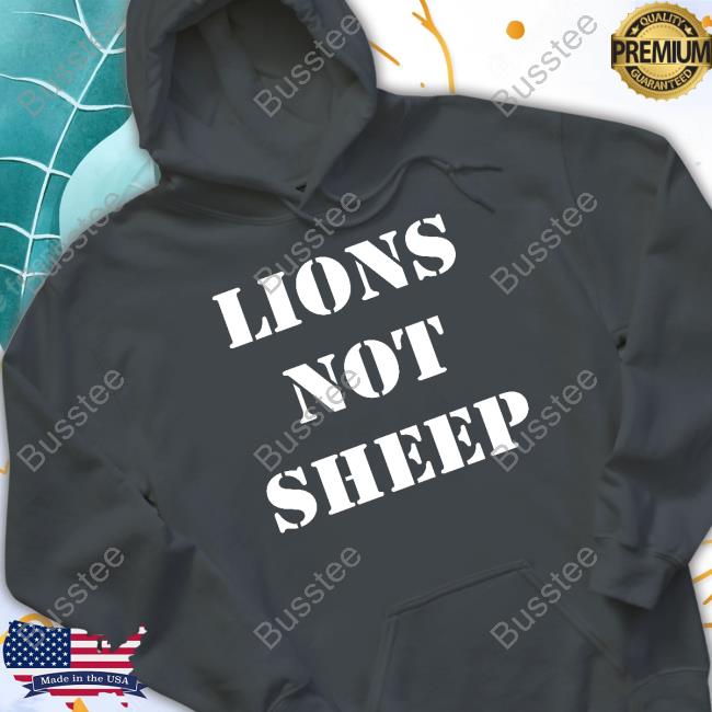 Alpha Male Lions Not Sheep Shirt