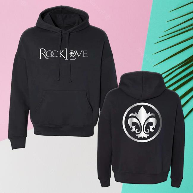 Official Rocklove Jewelry RockLove Drop Shoulder Popover Sweatshirt Official Rocklove Jewelry RockLove Drop Shoulder Popover Sweatshirt