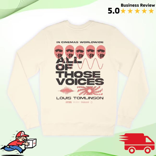 Official Louis Tomlinson Merch Store Louis Tomlinson All Of Those Voices Ecru Sweaters Louis-Tomlinson Shop