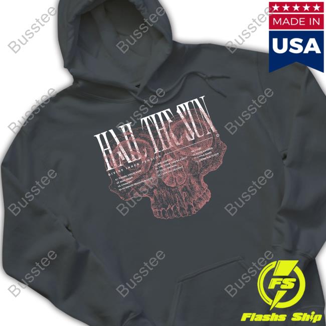 Hail The Sun Merch Tracklist Skull Sweatshirt