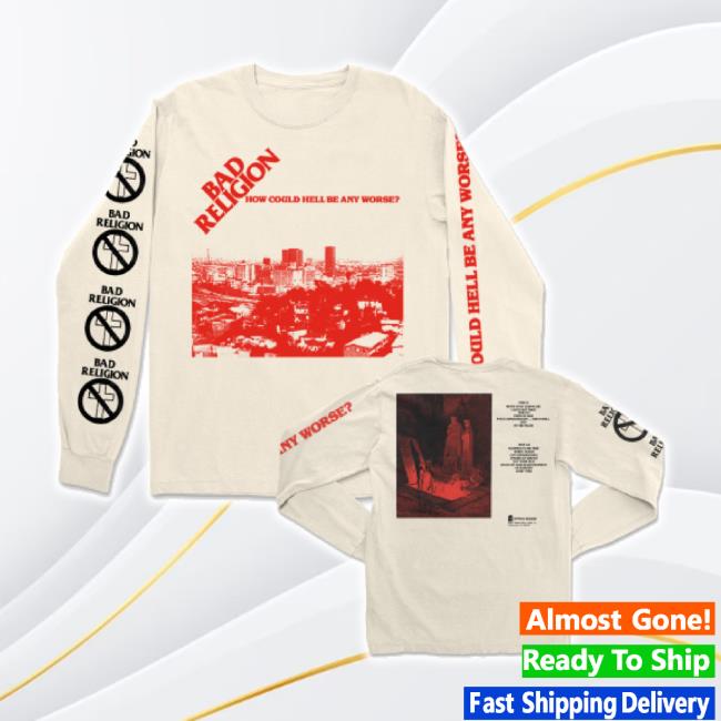 Original Bad Religion Merch Store How Could Hell Be Any Worse Classic Shirt (Ivory) Badreligion Shop
