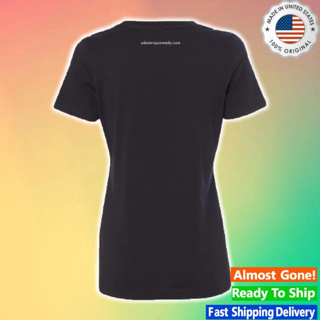 Trending Adam Ray Merch Store Denny's @ 4Am - Womens Black Long Sleeve Tee Shopadamray Shop